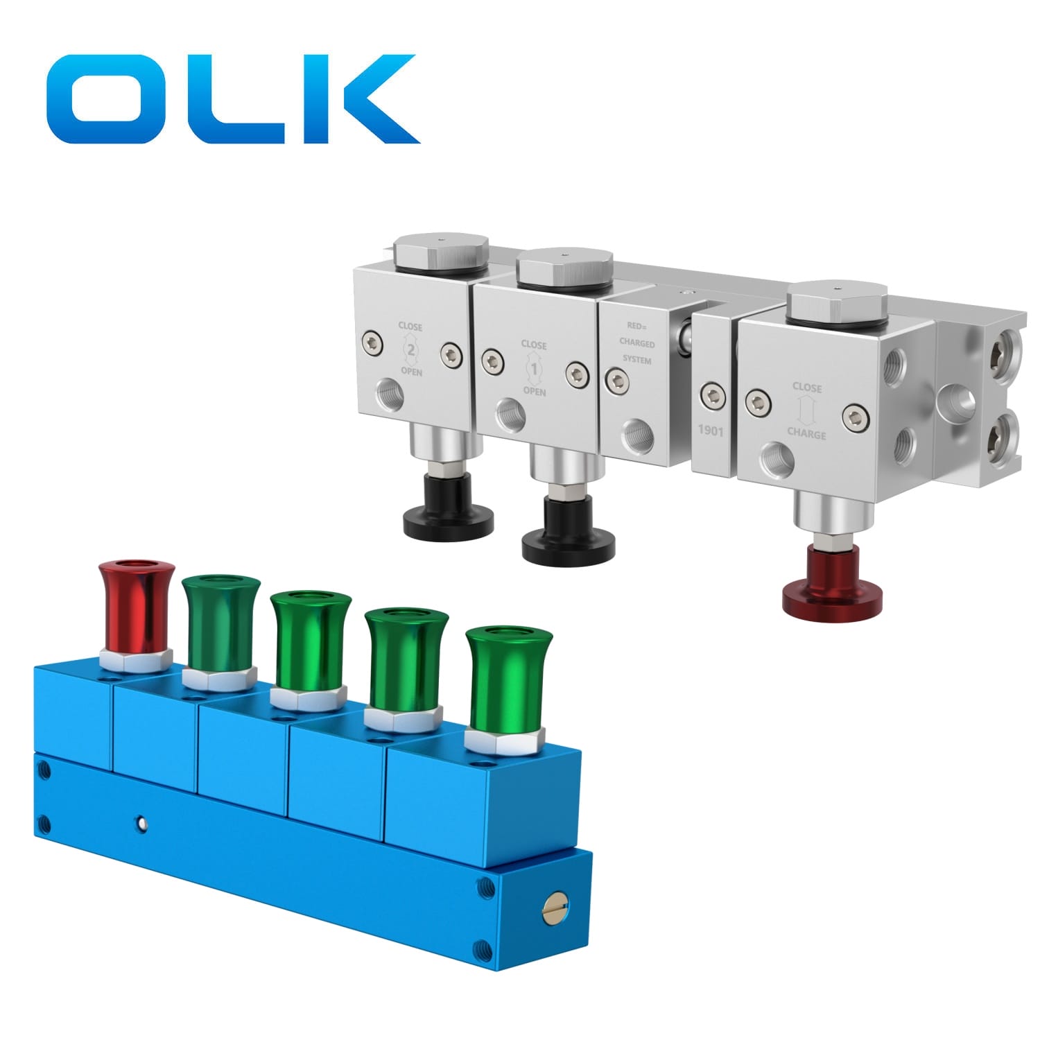 Pneumatische combinatieschakelaar van aluminiumlegering voor olietanker met automatische nooduitschakeling en gereserveerde gaten