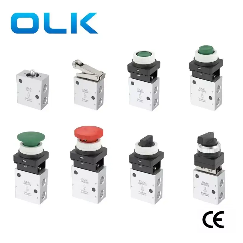 JM322-serie mechanische knopregelklep 3-weg