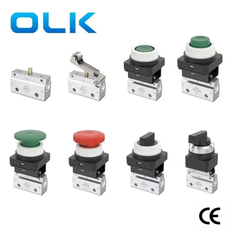 MOV321-serie mechanische knopregelklep 3-weg
