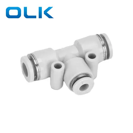 PE Union Tee Push in Tube Fitting